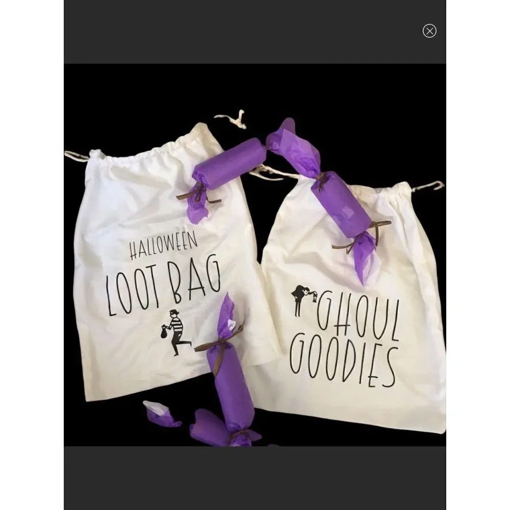 Halloween Goodie Bags with Free Goodie Filled Poppers